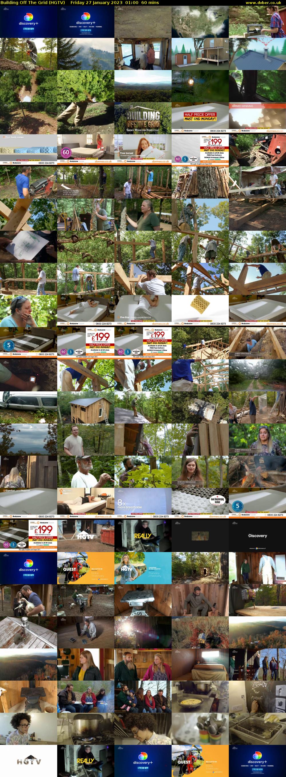 Building Off The Grid (HGTV) Friday 27 January 2023 01:00 - 02:00