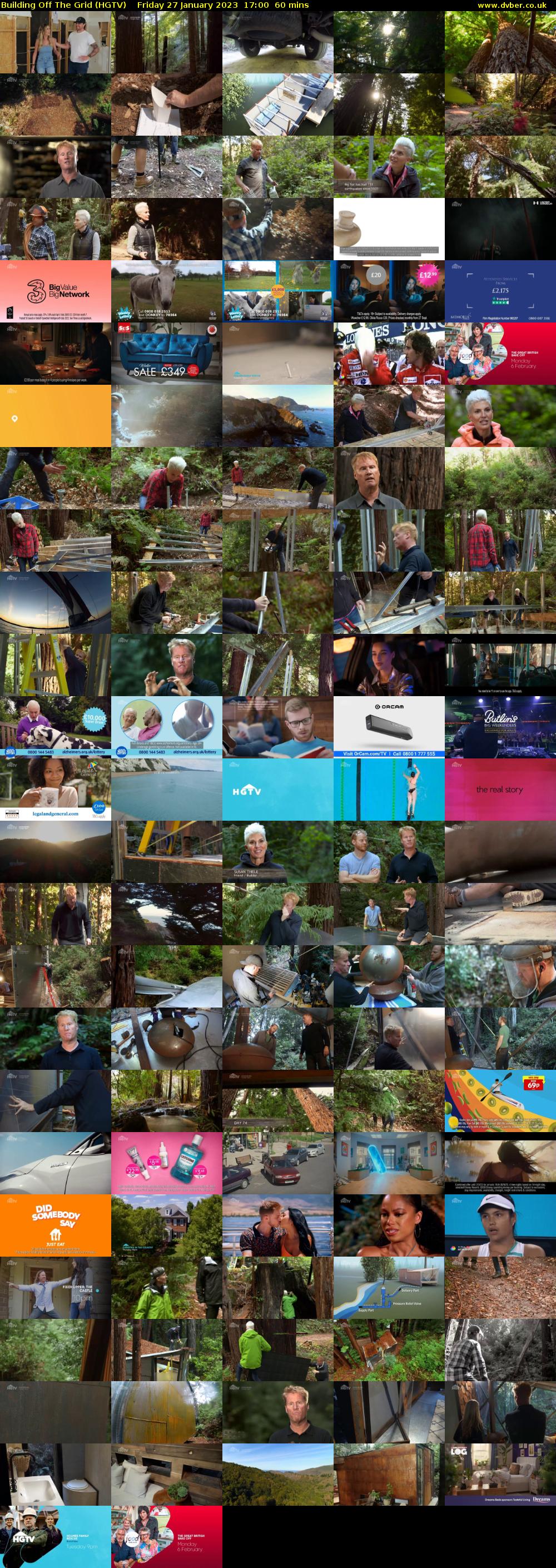 Building Off The Grid (HGTV) Friday 27 January 2023 17:00 - 18:00