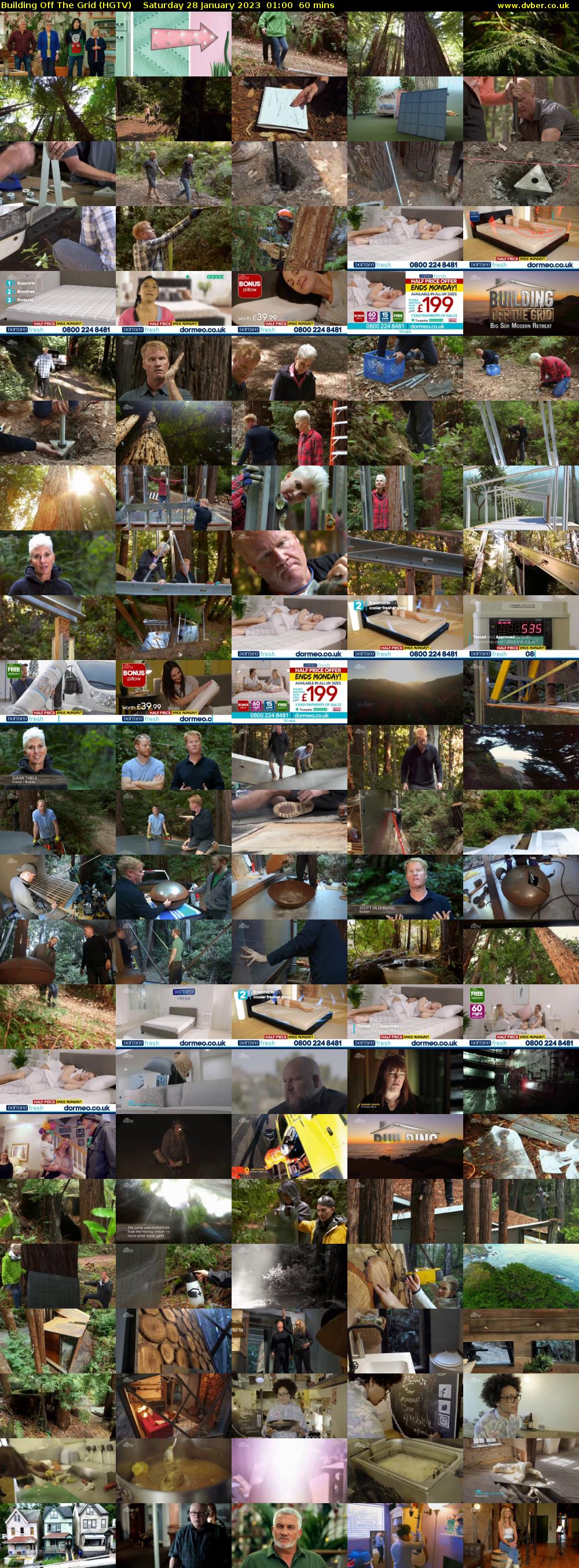Building Off The Grid (HGTV) Saturday 28 January 2023 01:00 - 02:00