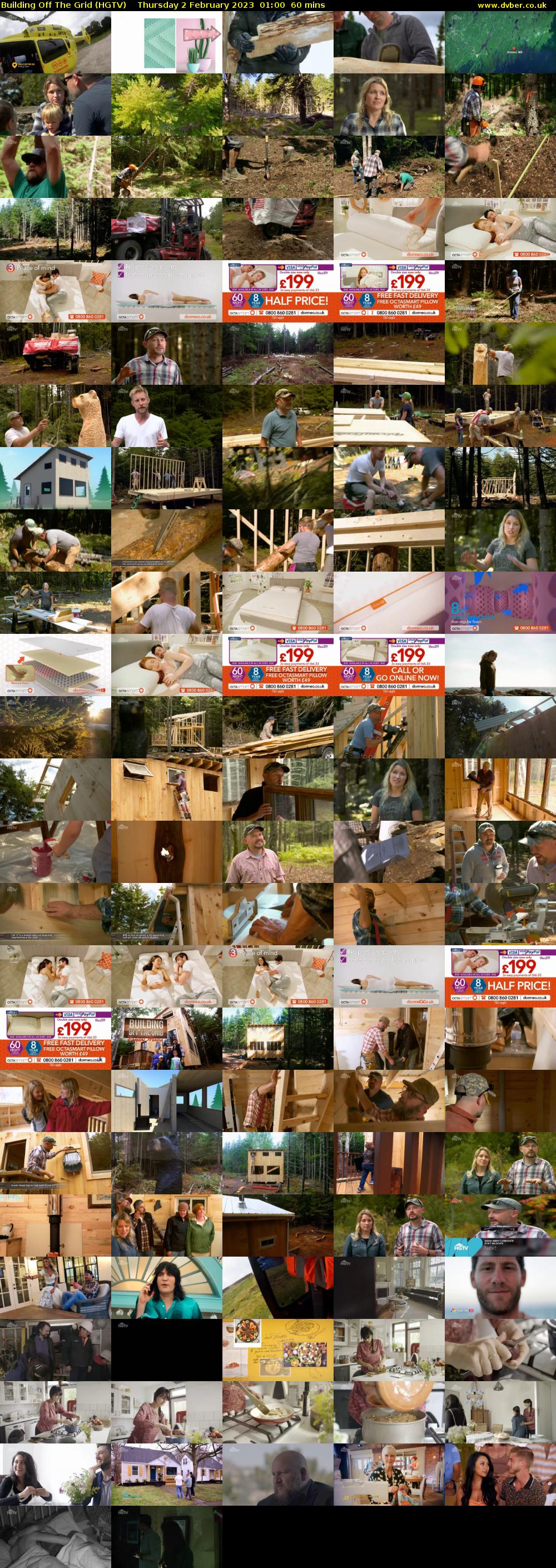 Building Off The Grid (HGTV) Thursday 2 February 2023 01:00 - 02:00