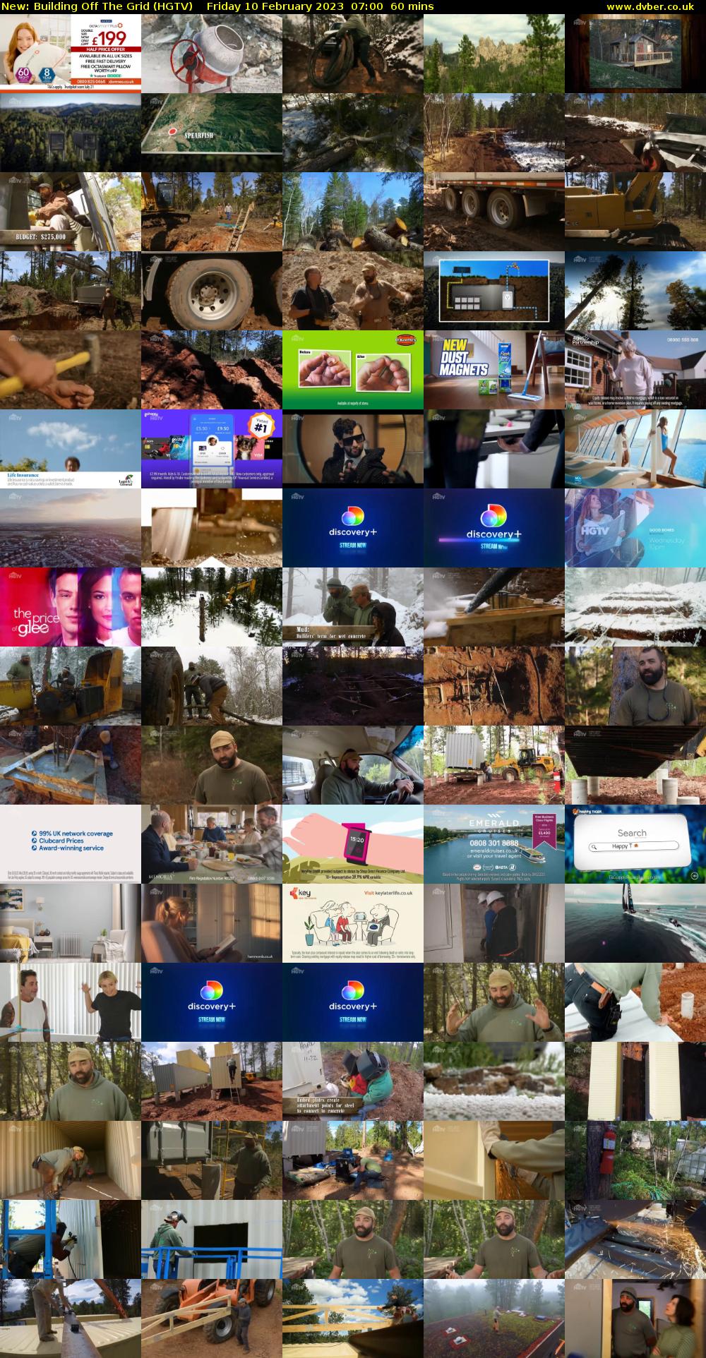 Building Off The Grid (HGTV) Friday 10 February 2023 07:00 - 08:00