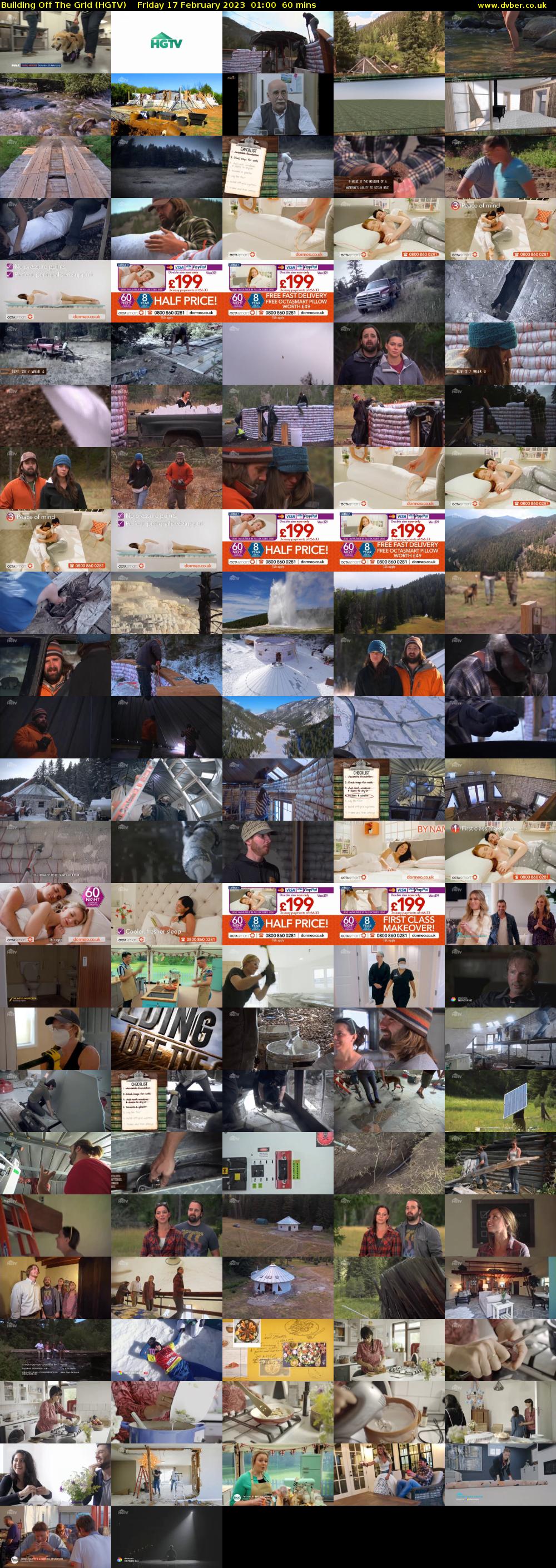 Building Off The Grid (HGTV) Friday 17 February 2023 01:00 - 02:00