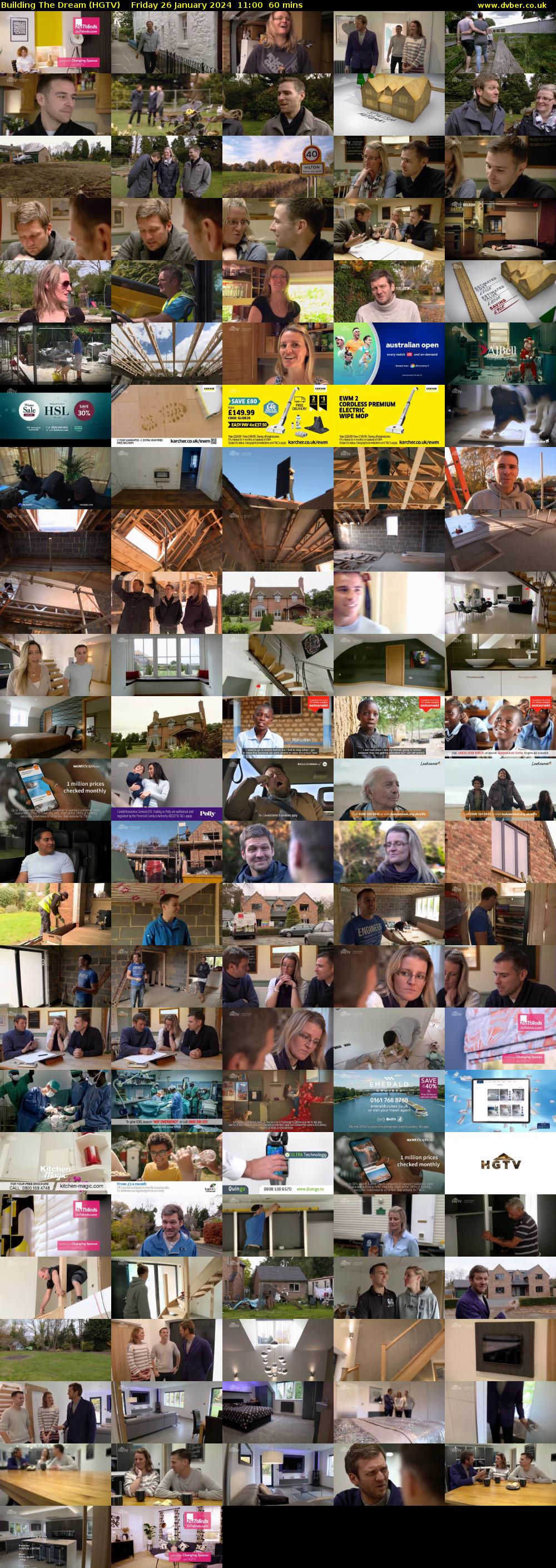 Building The Dream (HGTV) Friday 26 January 2024 11:00 - 12:00