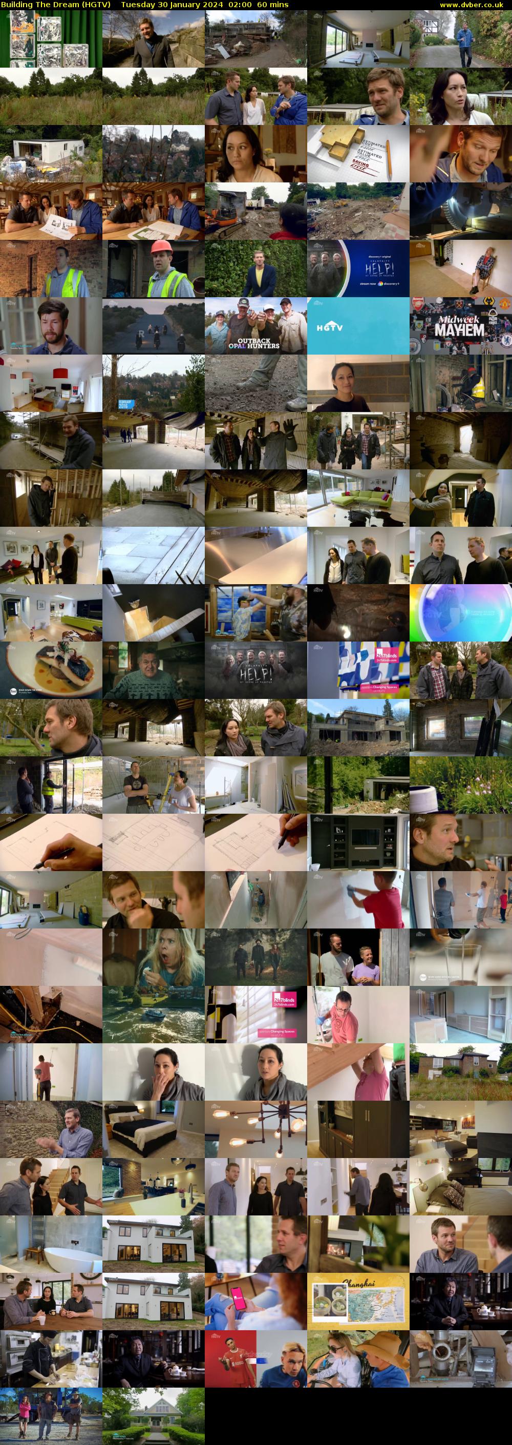 Building The Dream (HGTV) Tuesday 30 January 2024 02:00 - 03:00