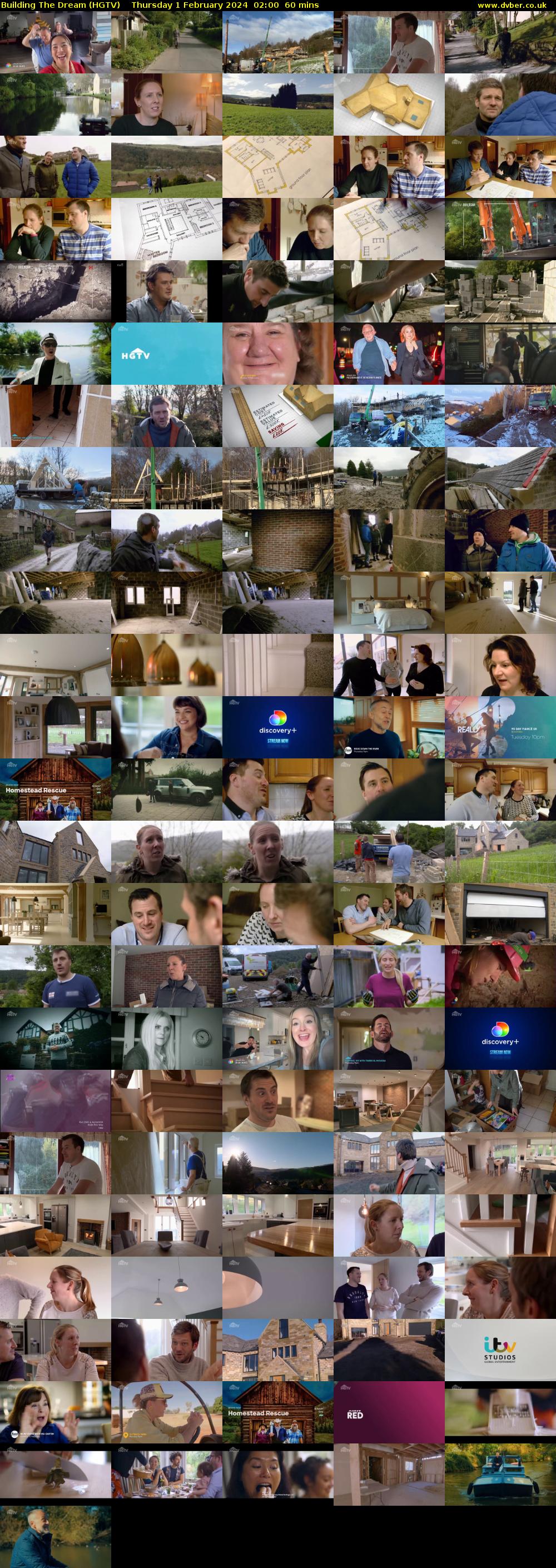 Building The Dream (HGTV) Thursday 1 February 2024 02:00 - 03:00