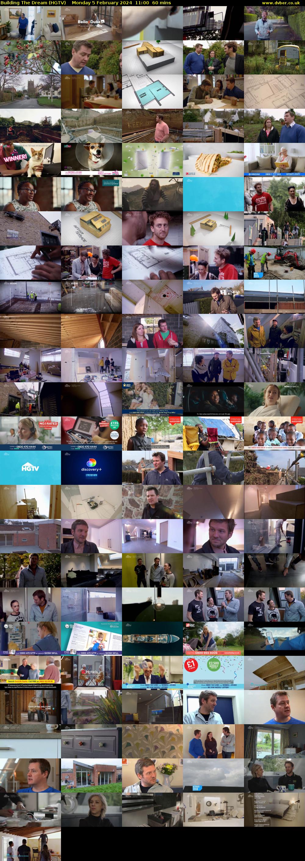 Building The Dream (HGTV) Monday 5 February 2024 11:00 - 12:00