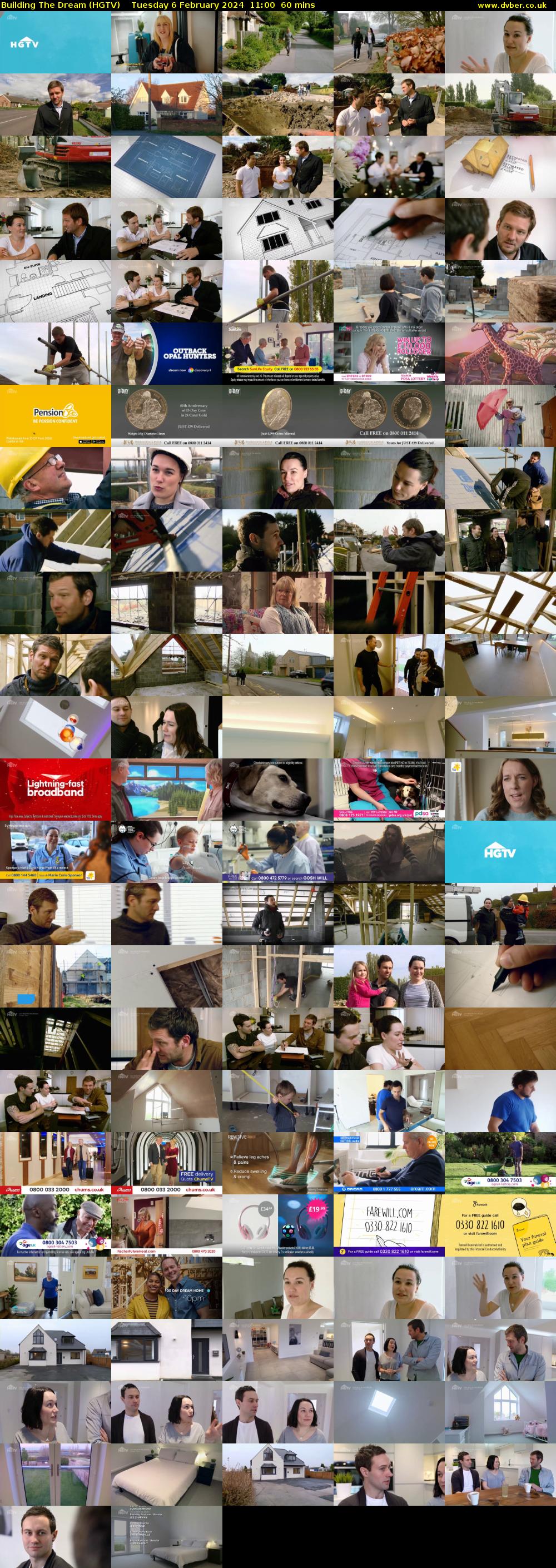 Building The Dream (HGTV) Tuesday 6 February 2024 11:00 - 12:00