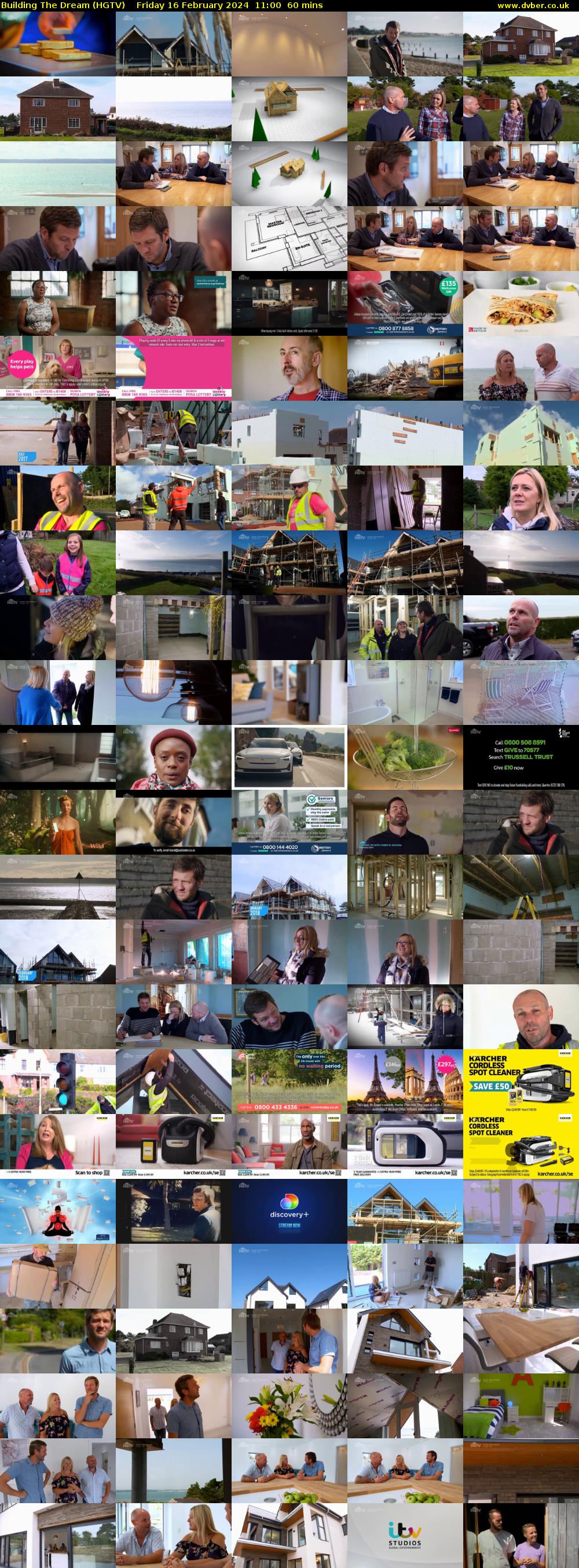 Building The Dream (HGTV) Friday 16 February 2024 11:00 - 12:00