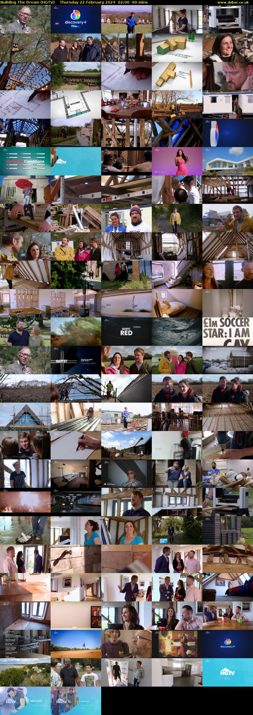 Building The Dream (HGTV) Thursday 22 February 2024 02:00 - 03:00