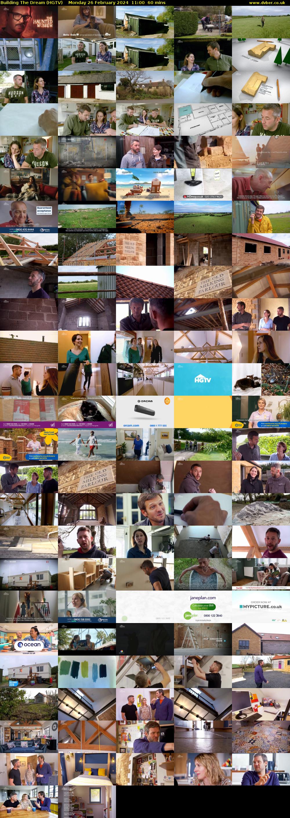 Building The Dream (HGTV) Monday 26 February 2024 11:00 - 12:00