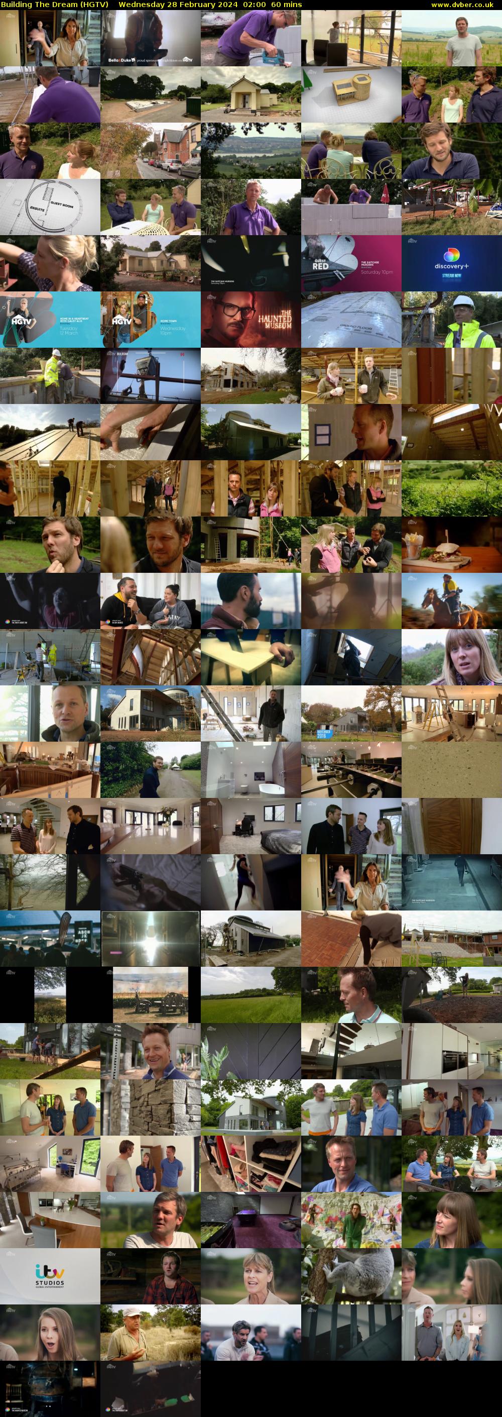Building The Dream (HGTV) Wednesday 28 February 2024 02:00 - 03:00