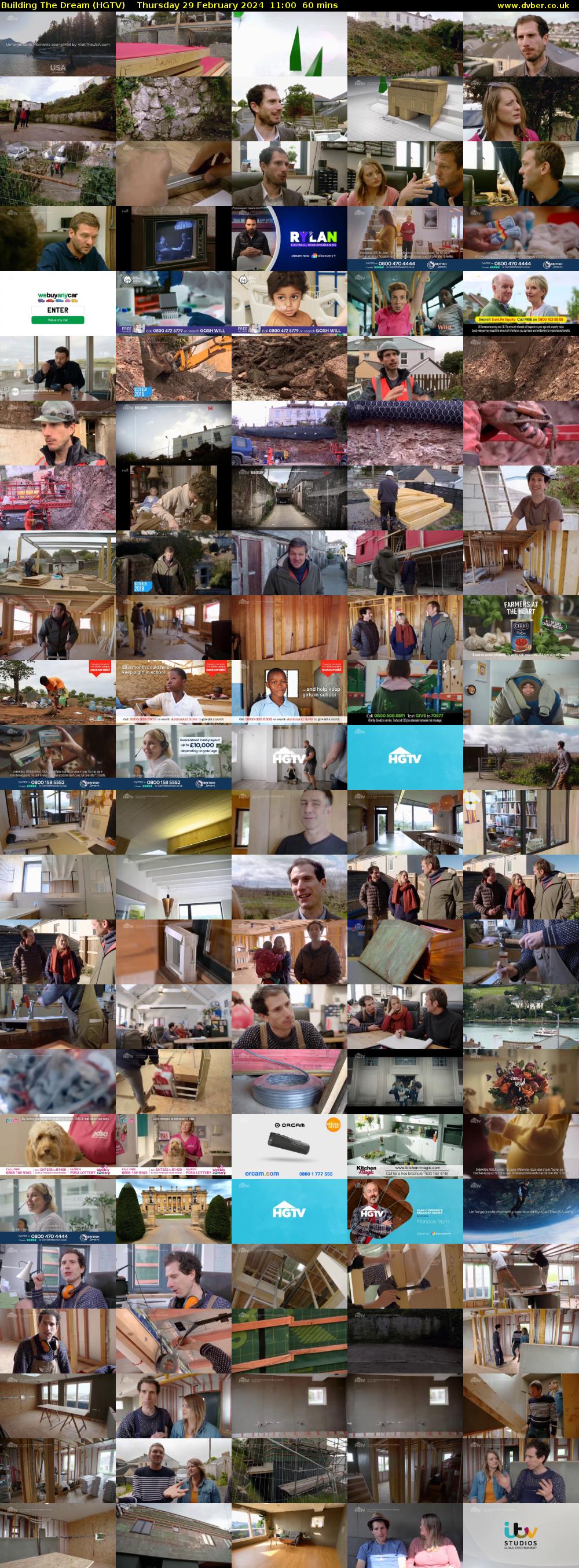 Building The Dream (HGTV) Thursday 29 February 2024 11:00 - 12:00