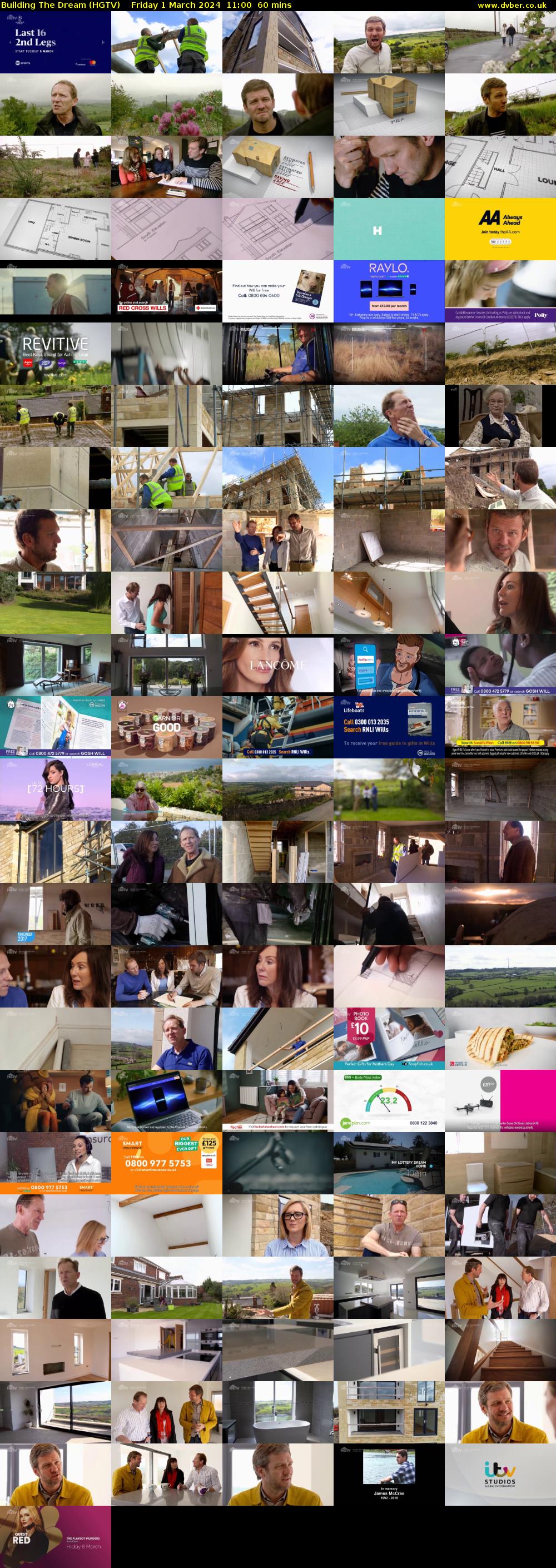 Building The Dream (HGTV) Friday 1 March 2024 11:00 - 12:00