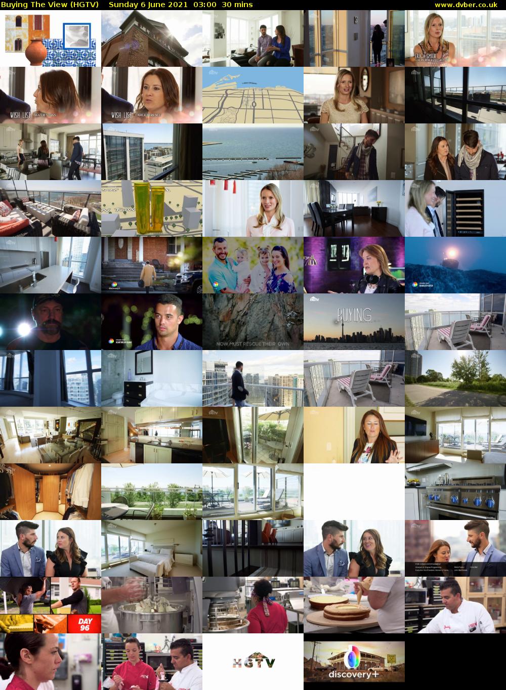 Buying The View (HGTV) Sunday 6 June 2021 03:00 - 03:30