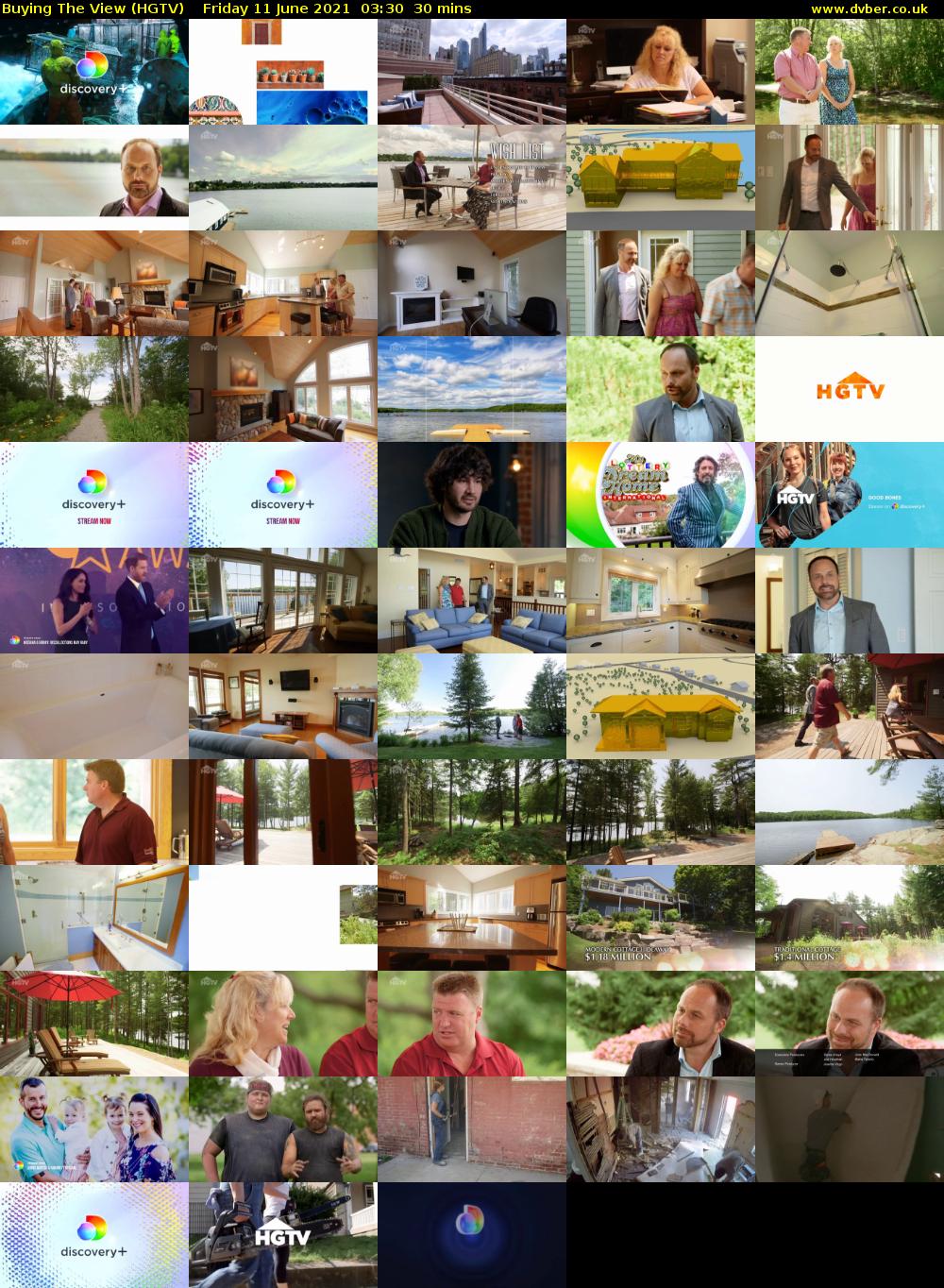 Buying The View (HGTV) Friday 11 June 2021 03:30 - 04:00
