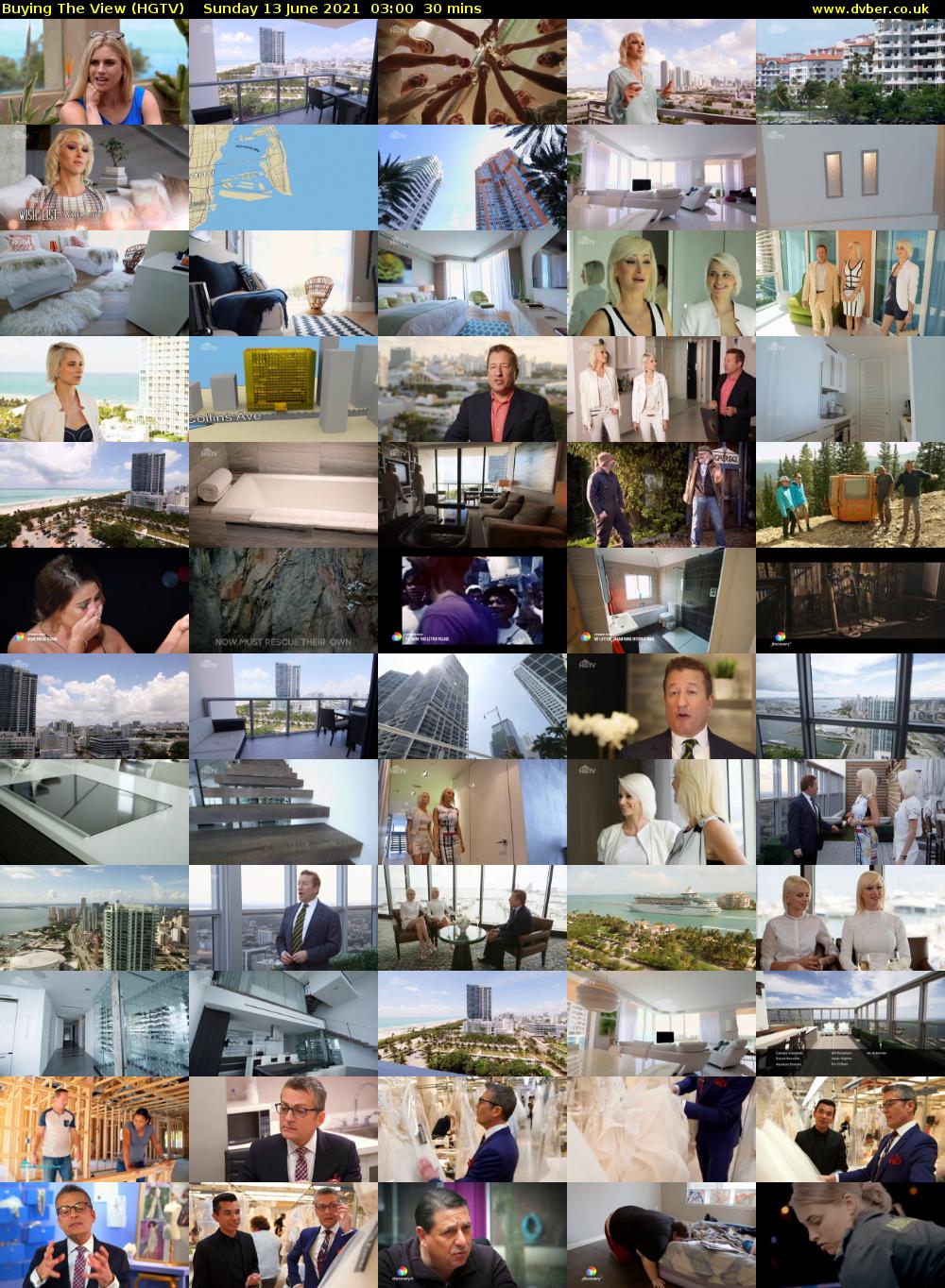 Buying The View (HGTV) Sunday 13 June 2021 03:00 - 03:30