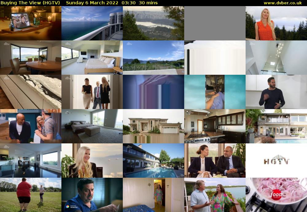Buying The View (HGTV) Sunday 6 March 2022 03:30 - 04:00