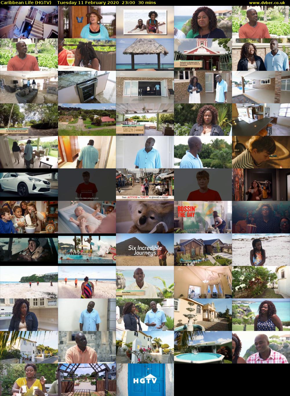 Caribbean Life (HGTV) Tuesday 11 February 2020 23:00 - 23:30