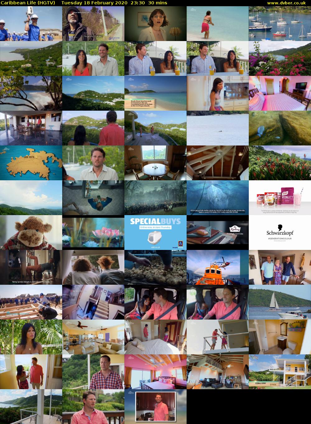 Caribbean Life (HGTV) Tuesday 18 February 2020 23:30 - 00:00