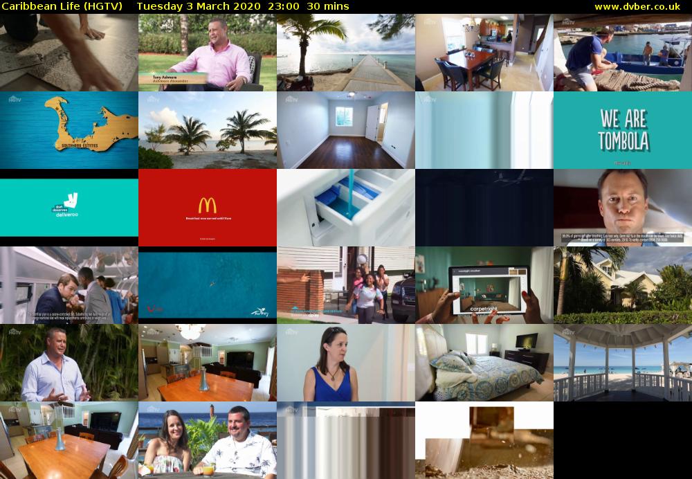 Caribbean Life (HGTV) Tuesday 3 March 2020 23:00 - 23:30