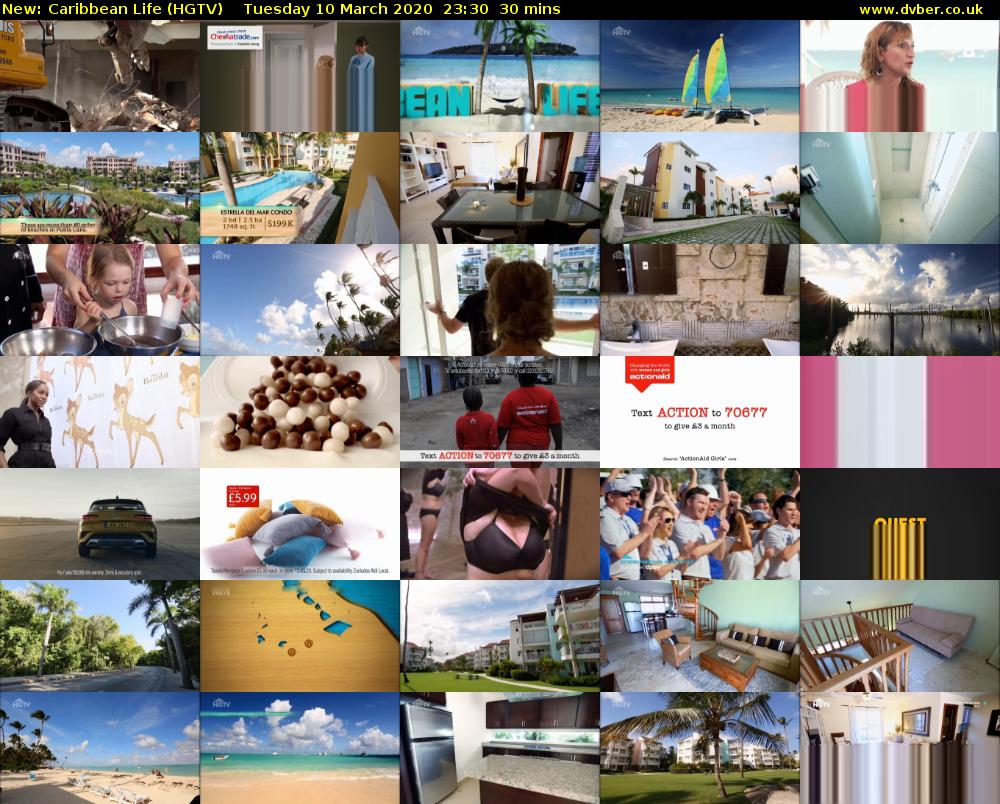 Caribbean Life (HGTV) Tuesday 10 March 2020 23:30 - 00:00