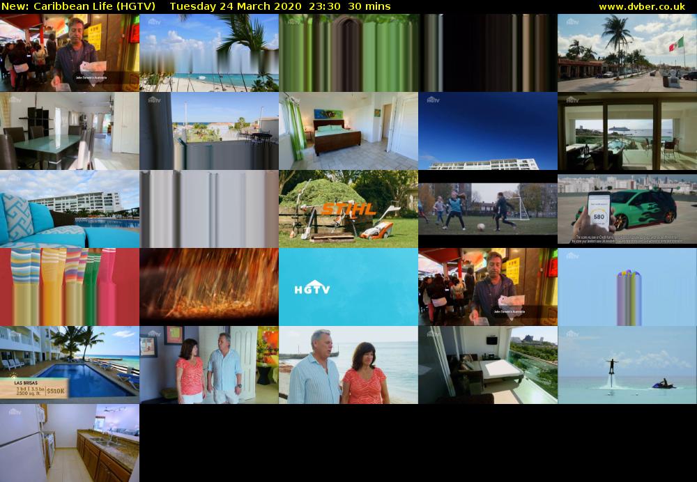 Caribbean Life (HGTV) Tuesday 24 March 2020 23:30 - 00:00