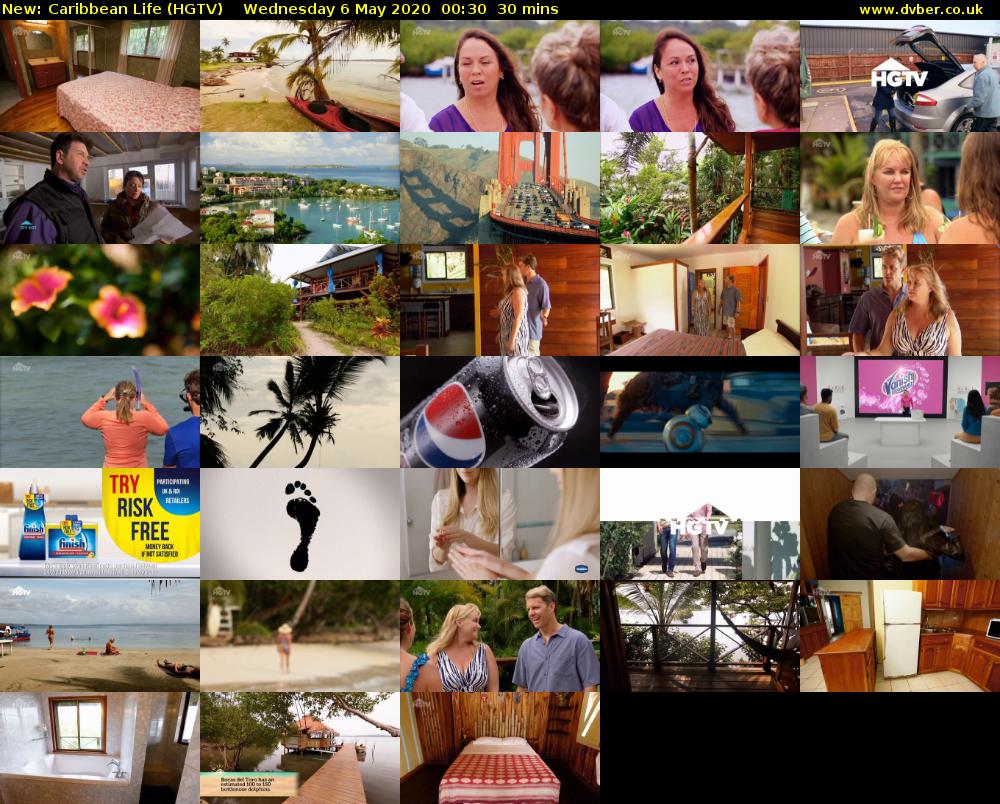 Caribbean Life (HGTV) Wednesday 6 May 2020 00:30 - 01:00