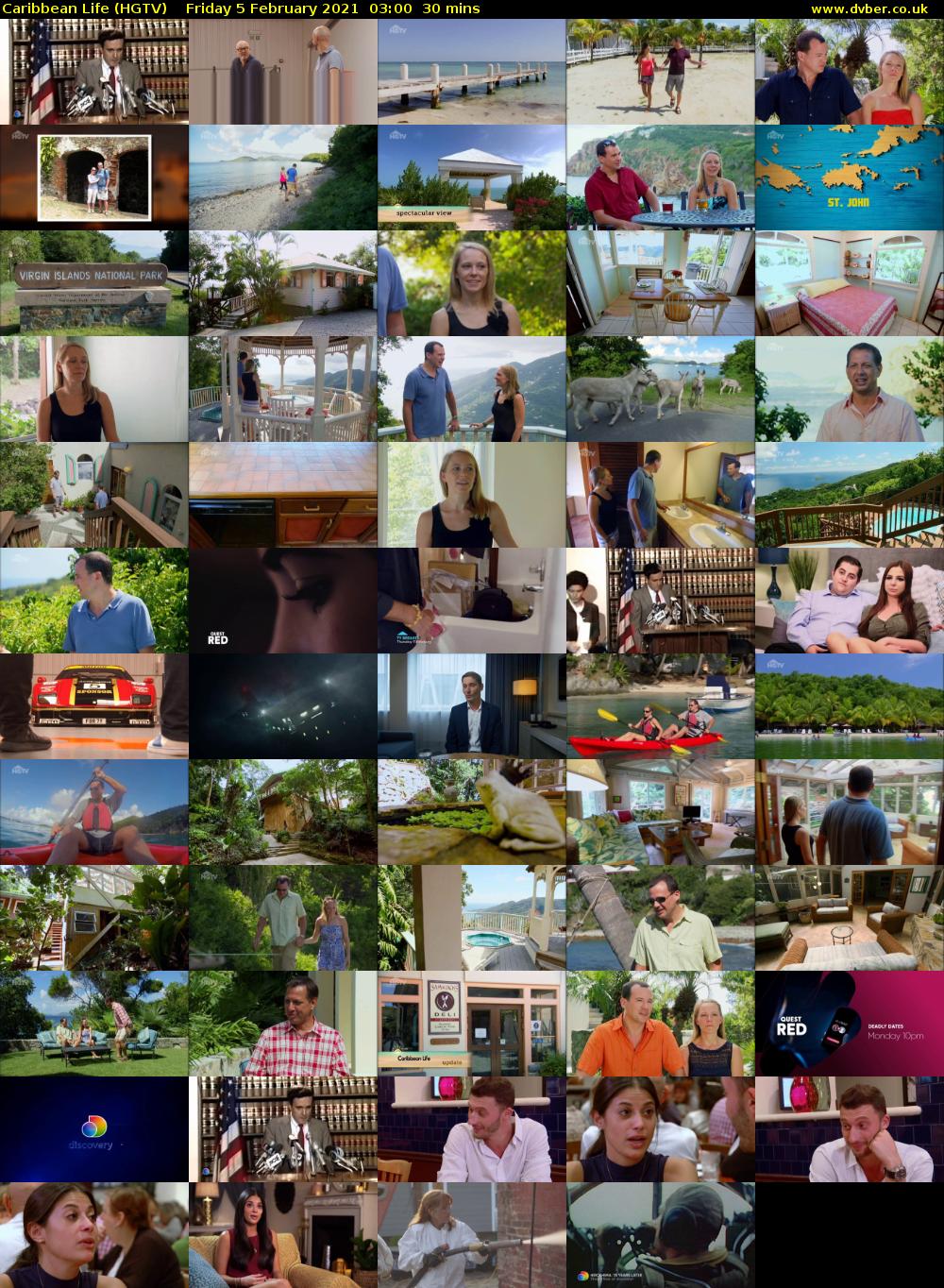 Caribbean Life (HGTV) Friday 5 February 2021 03:00 - 03:30