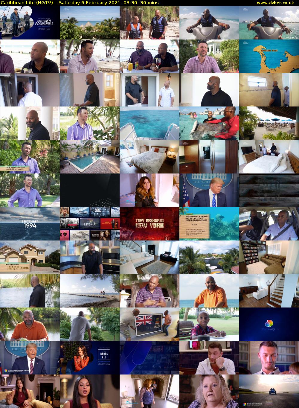 Caribbean Life (HGTV) Saturday 6 February 2021 03:30 - 04:00