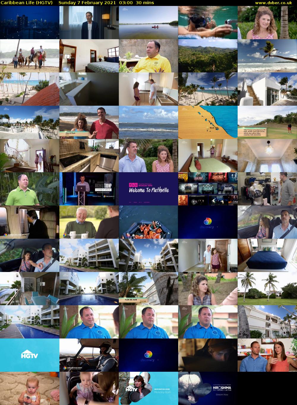 Caribbean Life (HGTV) Sunday 7 February 2021 03:00 - 03:30