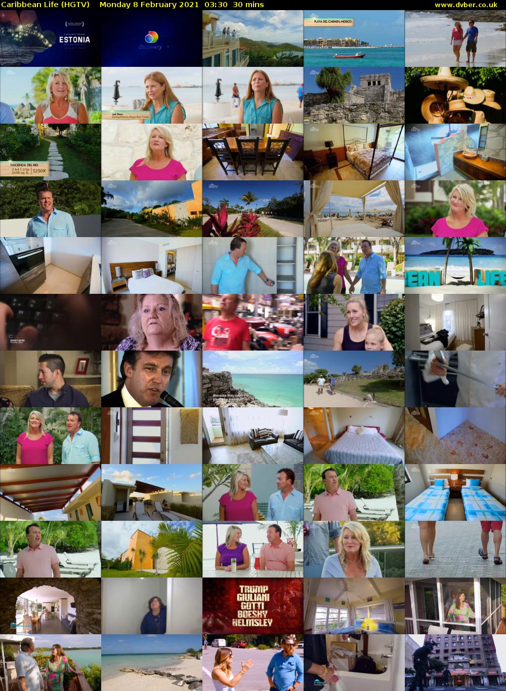 Caribbean Life (HGTV) Monday 8 February 2021 03:30 - 04:00