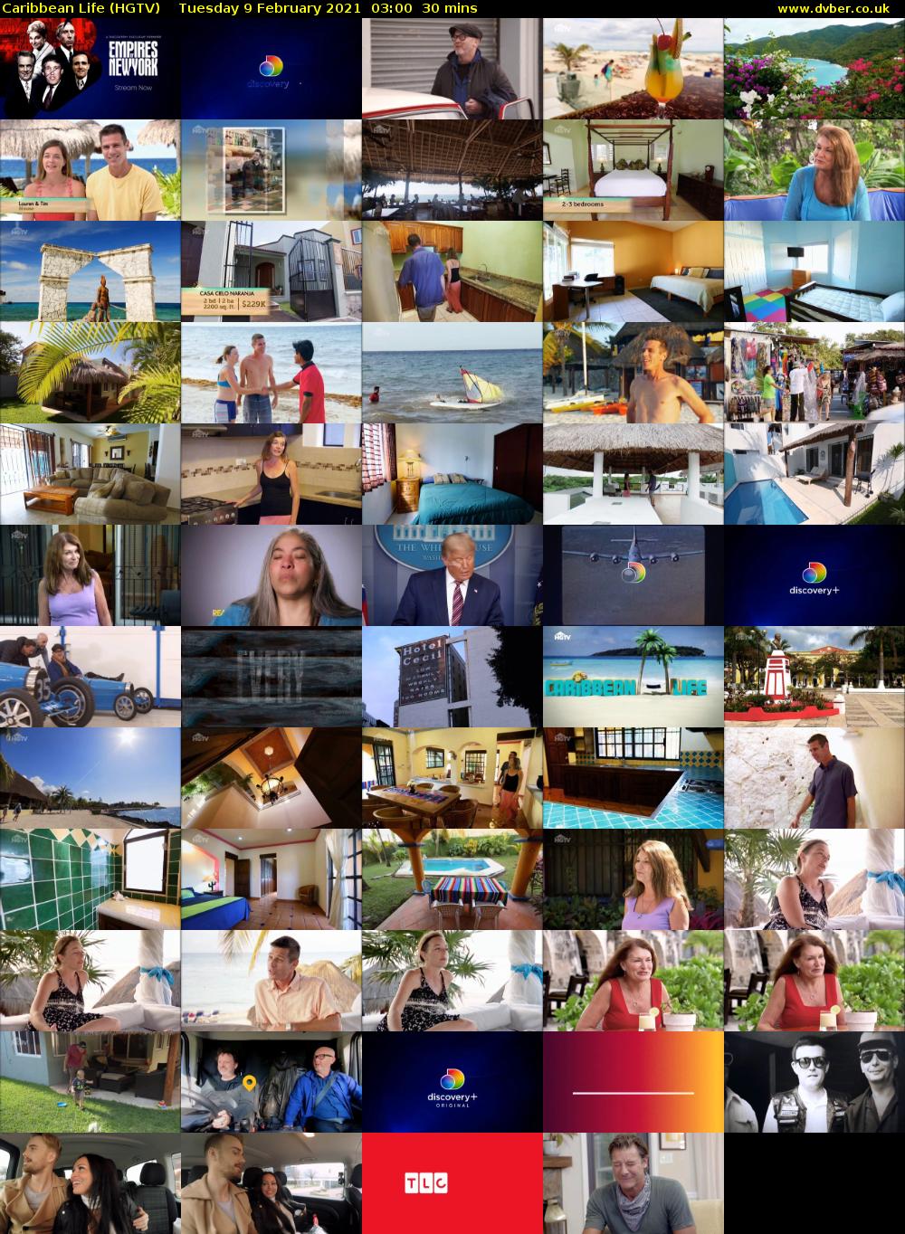Caribbean Life (HGTV) Tuesday 9 February 2021 03:00 - 03:30