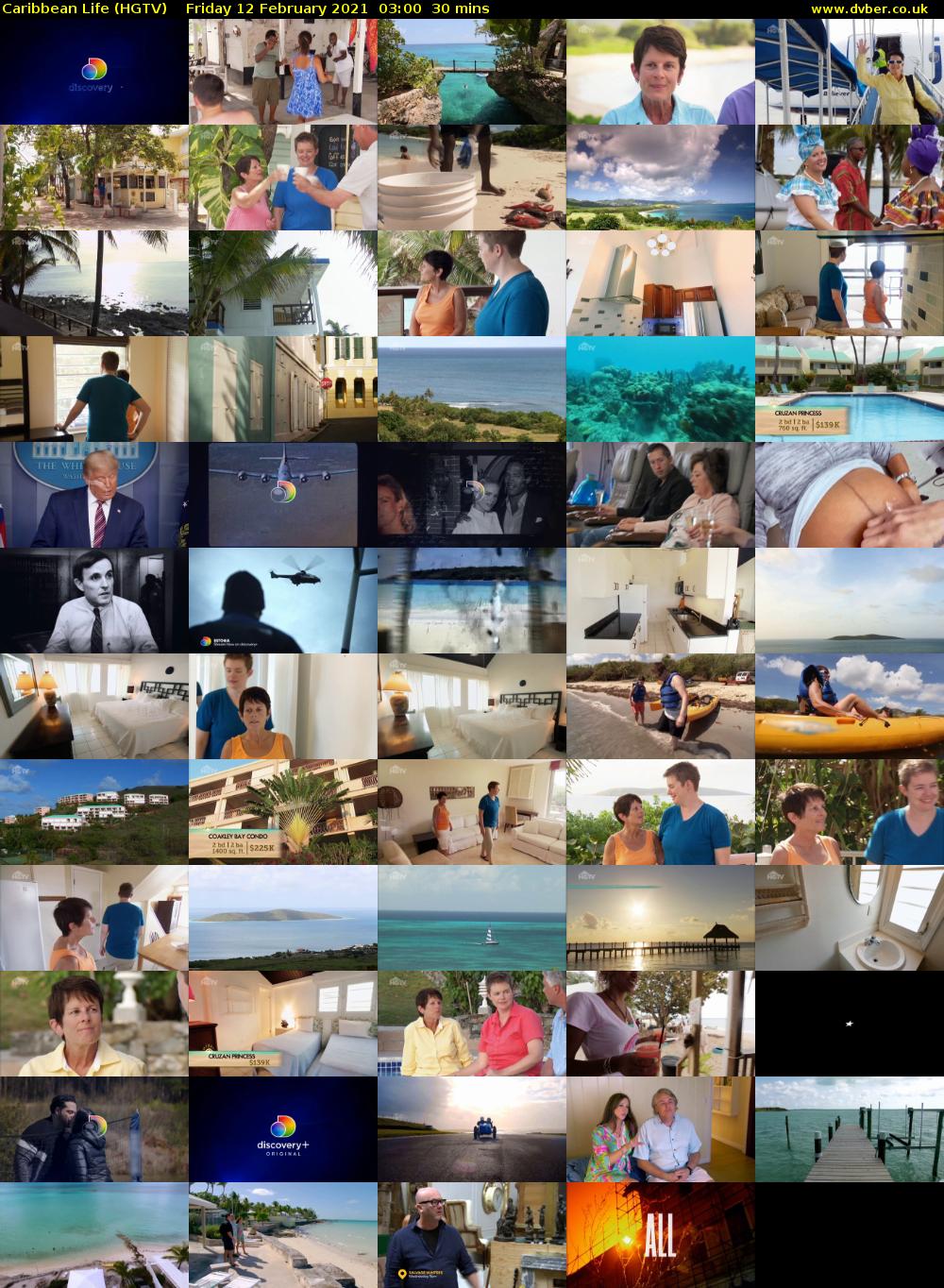 Caribbean Life (HGTV) Friday 12 February 2021 03:00 - 03:30