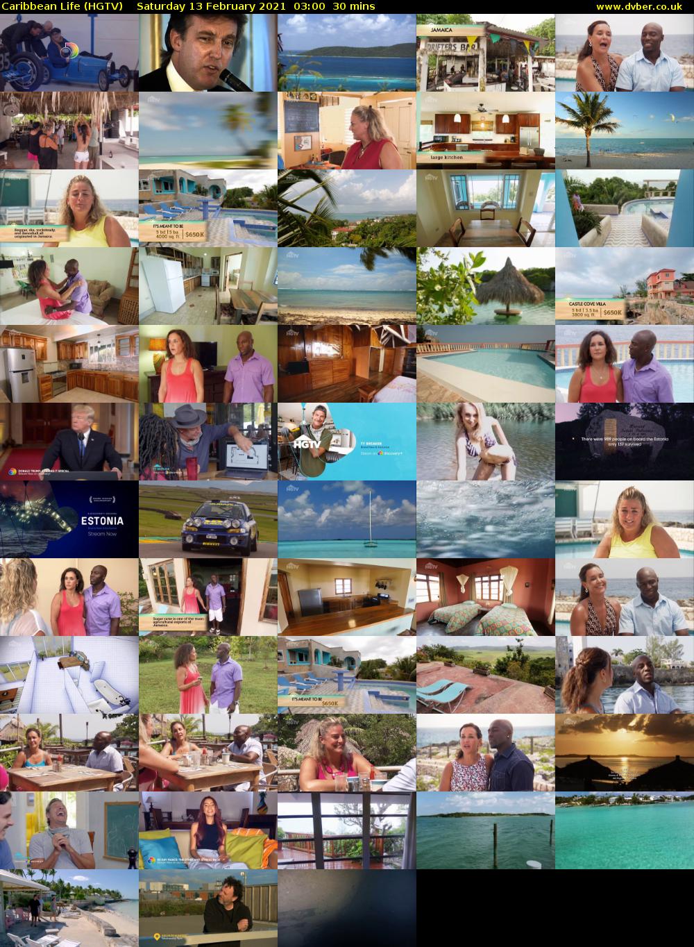 Caribbean Life (HGTV) Saturday 13 February 2021 03:00 - 03:30