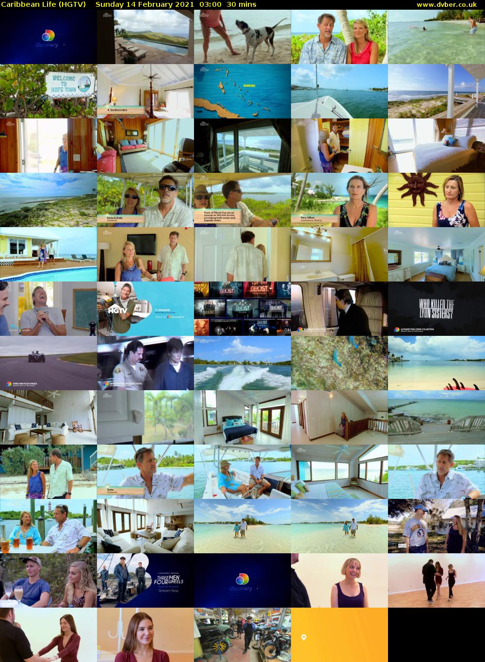 Caribbean Life (HGTV) Sunday 14 February 2021 03:00 - 03:30