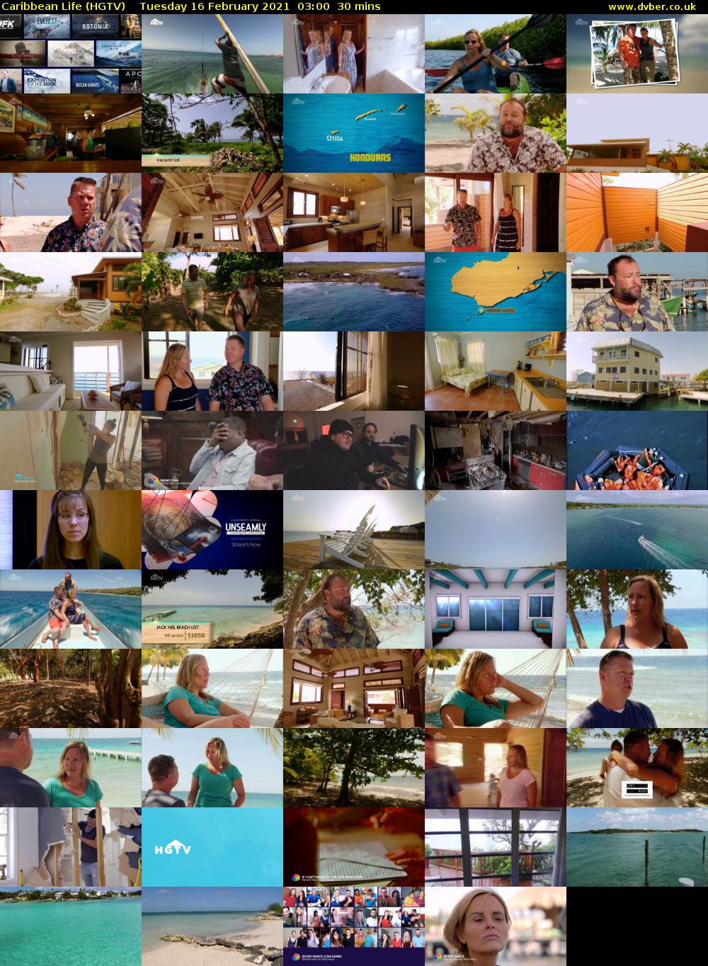 Caribbean Life (HGTV) Tuesday 16 February 2021 03:00 - 03:30
