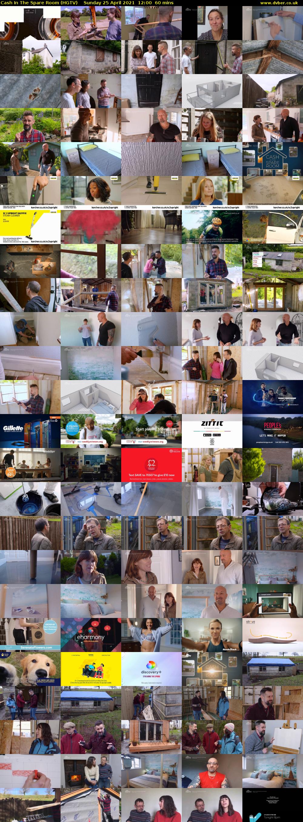 Cash In The Spare Room (HGTV) Sunday 25 April 2021 12:00 - 13:00