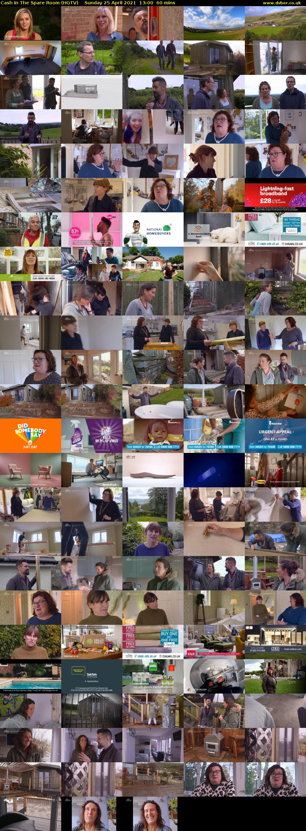Cash In The Spare Room (HGTV) Sunday 25 April 2021 13:00 - 14:00