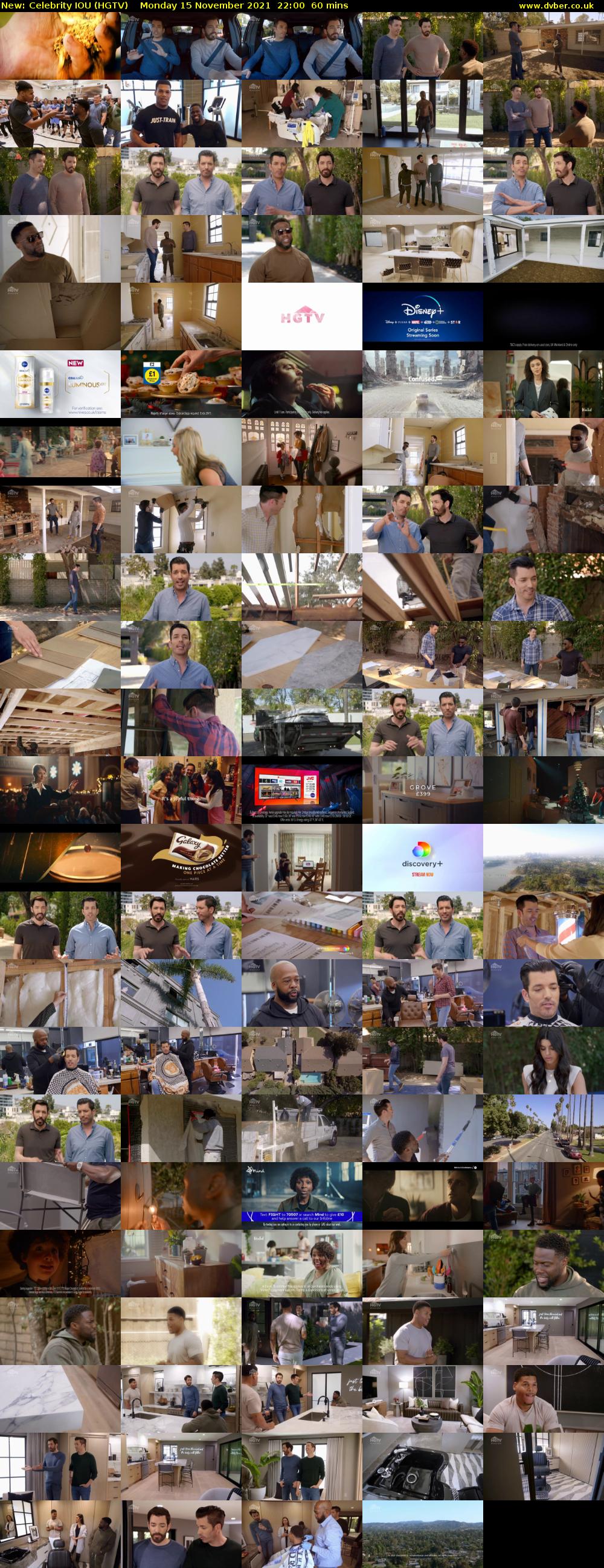 Celebrity IOU (HGTV) Monday 15 November 2021 22:00 - 23:00