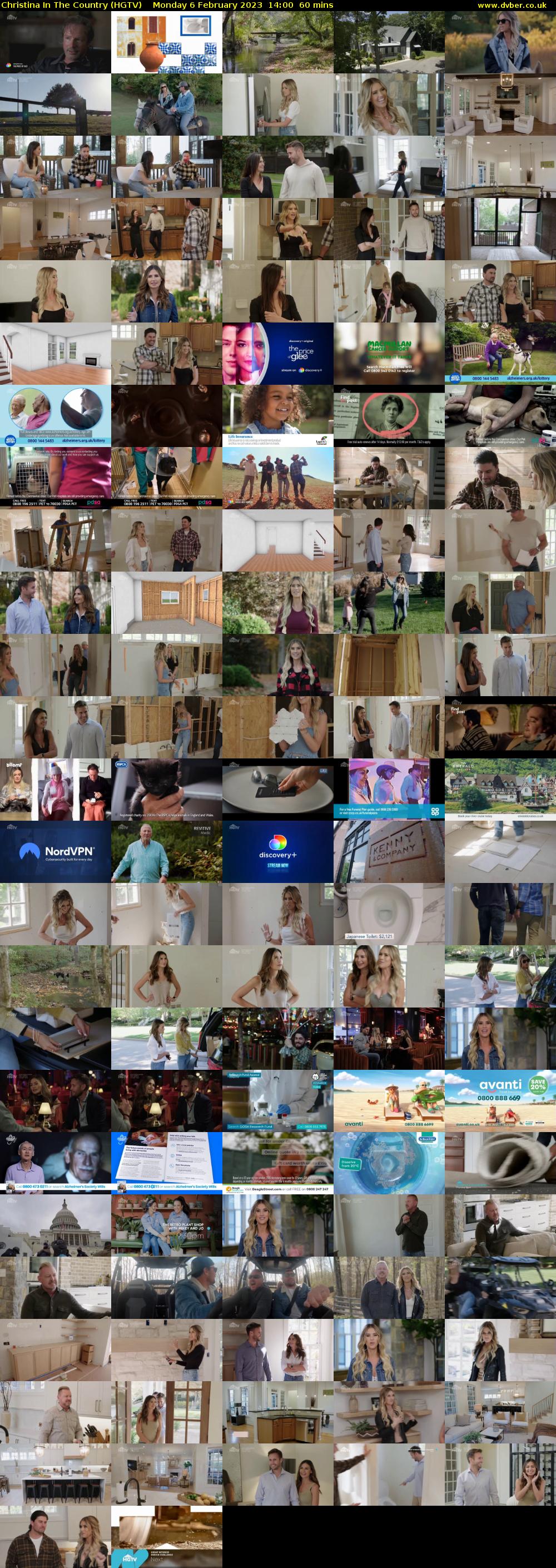 Christina In The Country (HGTV) Monday 6 February 2023 14:00 - 15:00