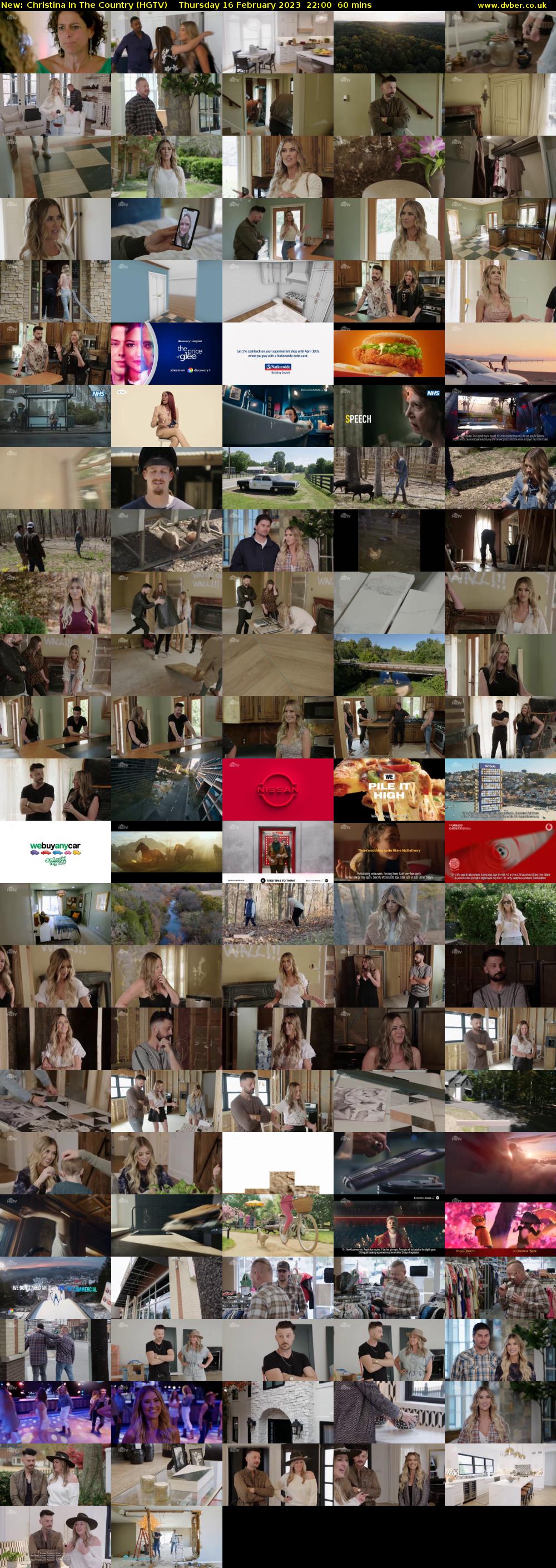 Christina In The Country (HGTV) Thursday 16 February 2023 22:00 - 23:00