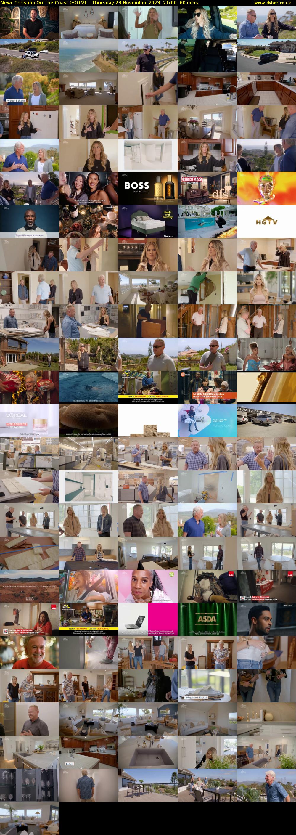 Christina On The Coast (HGTV) Thursday 23 November 2023 21:00 - 22:00