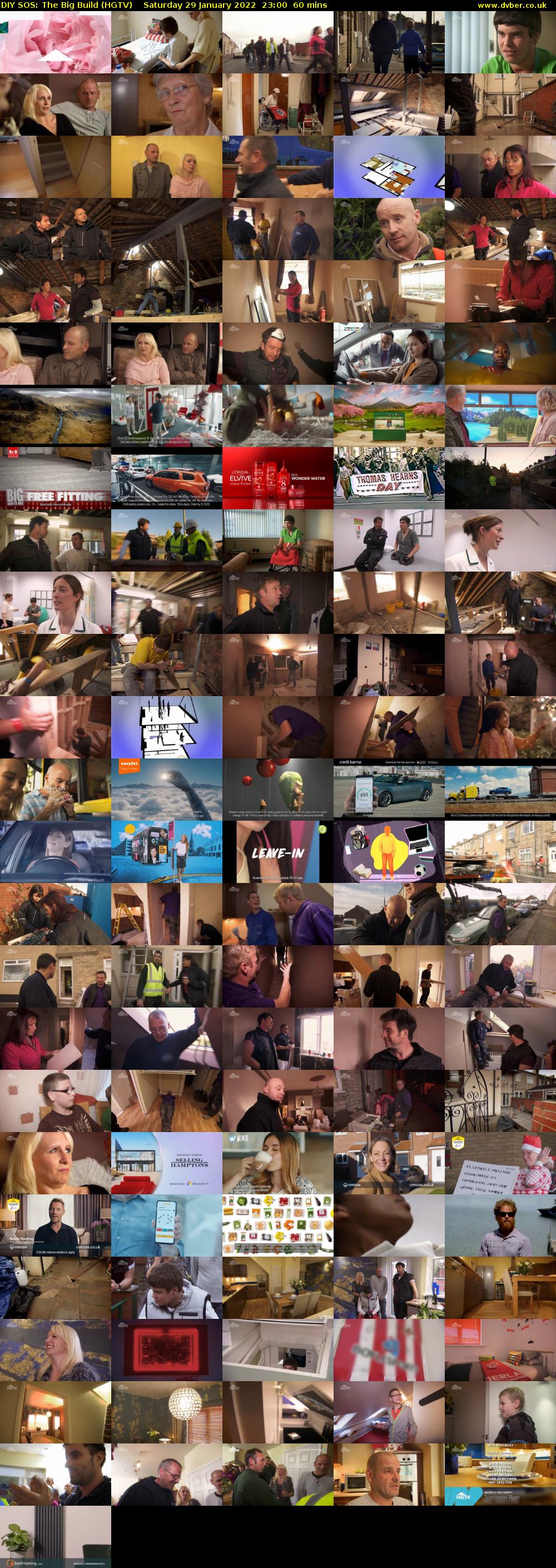 DIY SOS: The Big Build (HGTV) Saturday 29 January 2022 23:00 - 00:00
