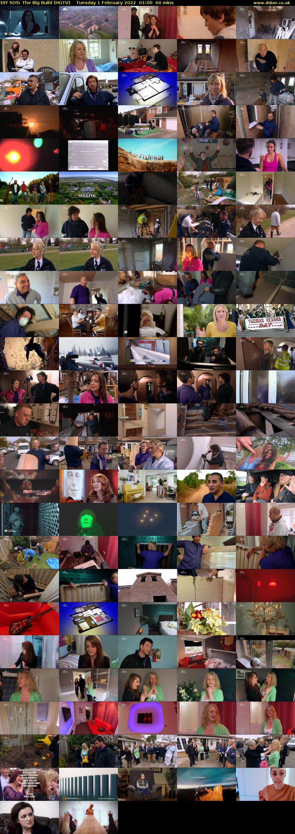 DIY SOS: The Big Build (HGTV) Tuesday 1 February 2022 01:00 - 02:00