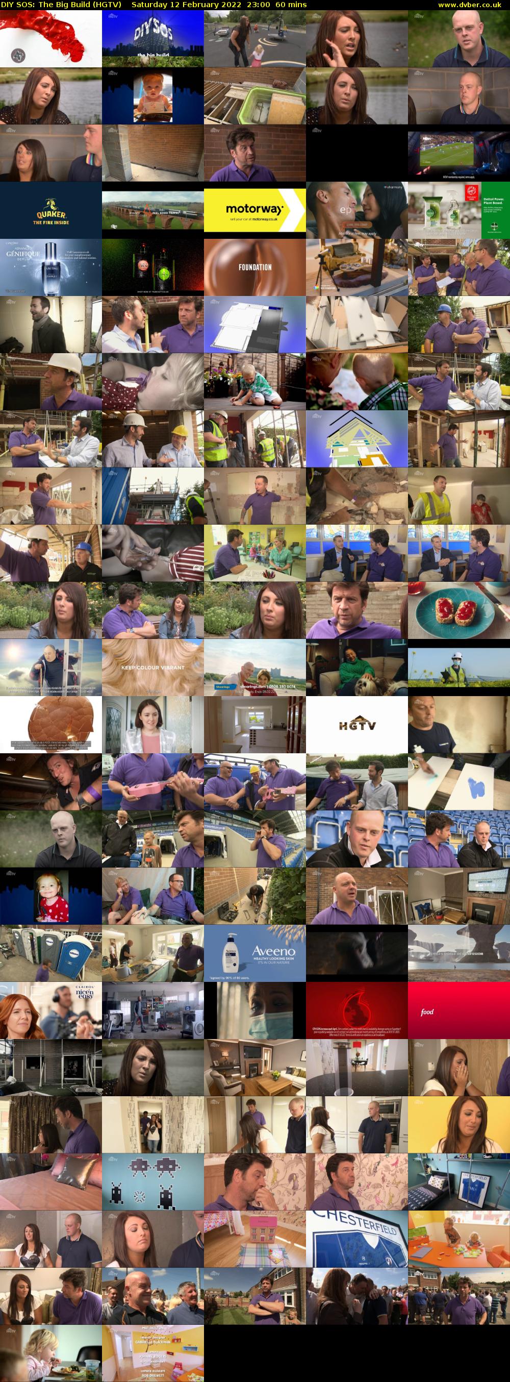 DIY SOS: The Big Build (HGTV) Saturday 12 February 2022 23:00 - 00:00