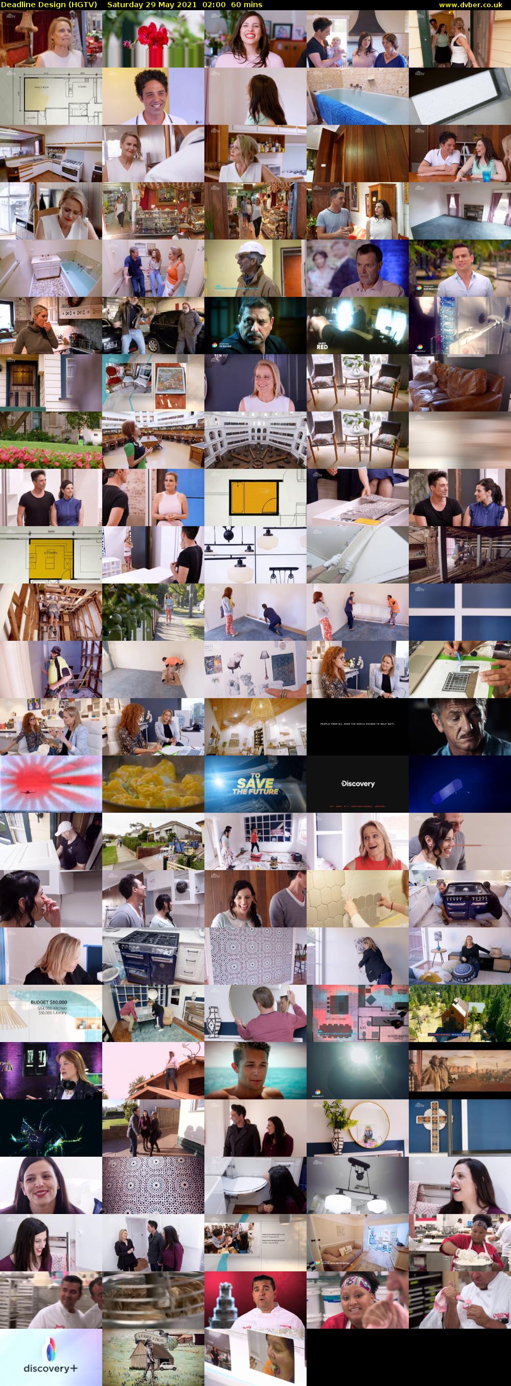 Deadline Design (HGTV) Saturday 29 May 2021 02:00 - 03:00