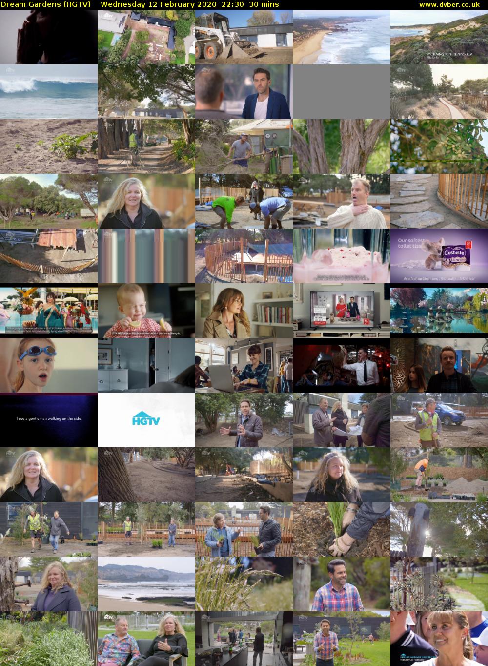 Dream Gardens (HGTV) Wednesday 12 February 2020 22:30 - 23:00