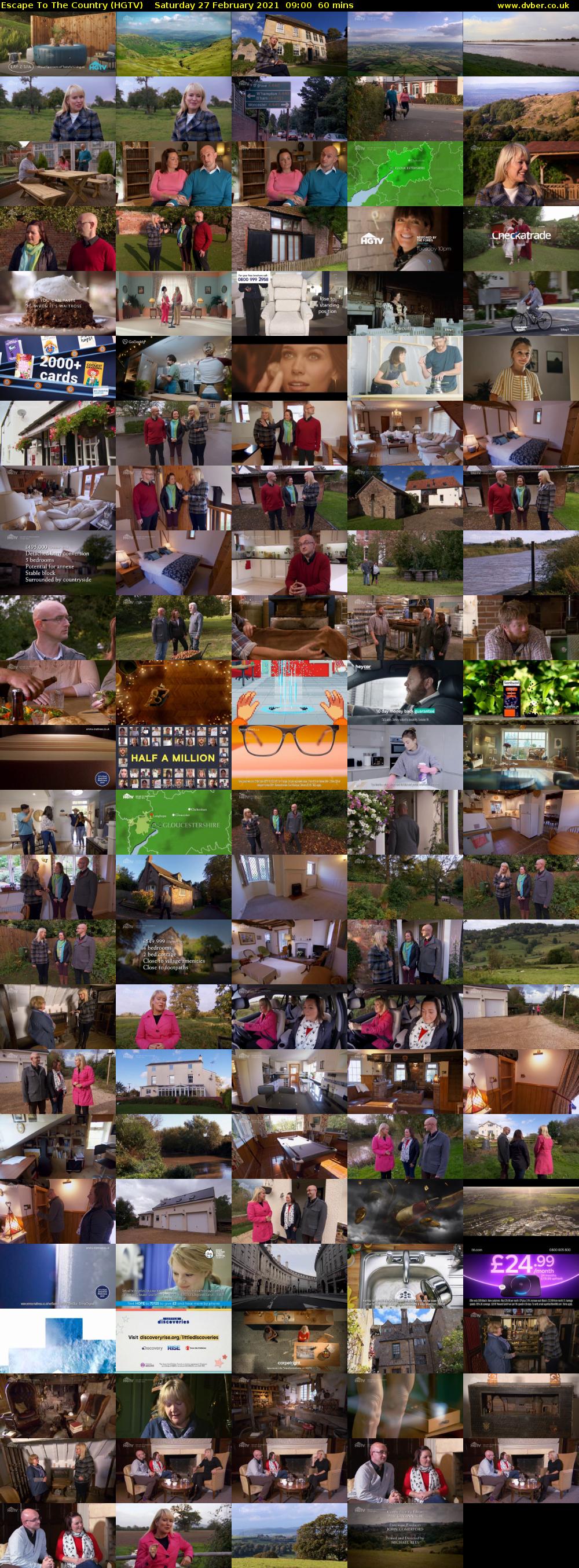 Escape To The Country (HGTV) Saturday 27 February 2021 09:00 - 10:00