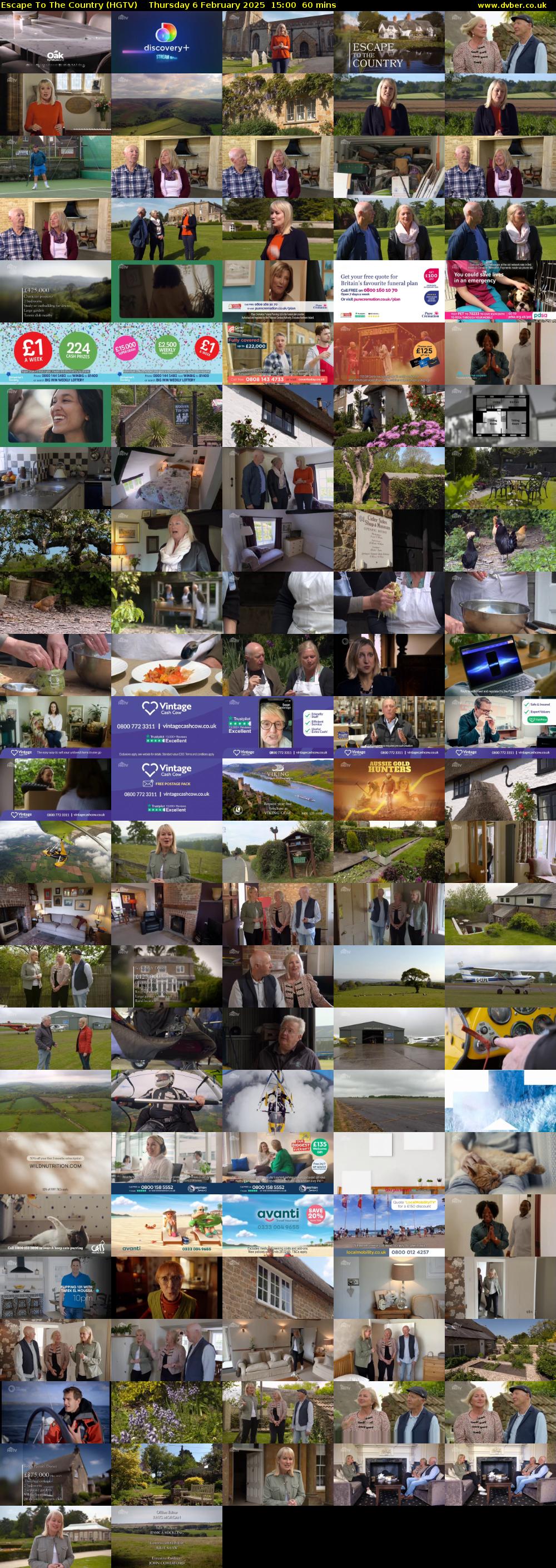 Escape To The Country (HGTV) Thursday 6 February 2025 15:00 - 16:00