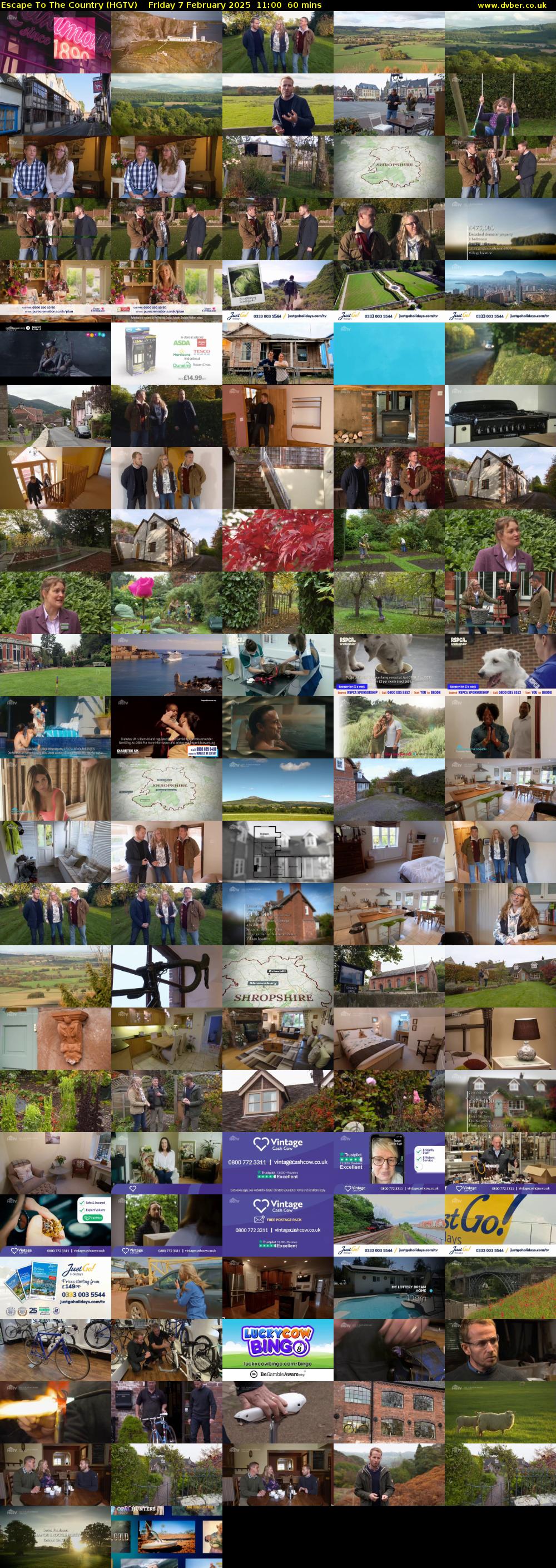 Escape To The Country (HGTV) Friday 7 February 2025 11:00 - 12:00